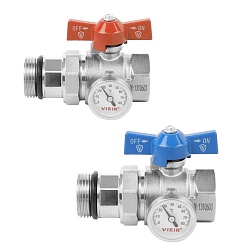Кран шаровой прямой с полусгоном ВР/НР - фото товара
