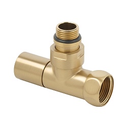 Кран для полотенцесушителя  1/2"M x3/4"F - фото товара