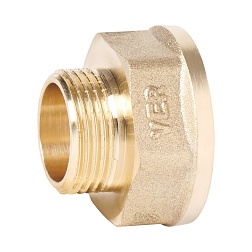 Переходник  Vieir соединительный НР/ВР 1/2x3/4 - фото товара