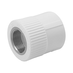 Муфта Vieir прямая комбинированная ВР 32x3/4 - фото товара