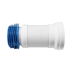 Гофра для унитаза армированная - фото товара