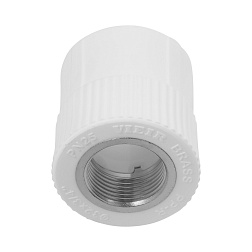 Муфта Vieir прямая комбинированная ВР 25x1/2 - фото товара