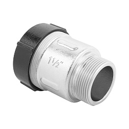 Муфта Vieir соединительная цанга с переходом на наружную резьбу 1 1/2x1 1/2  - фото товара
