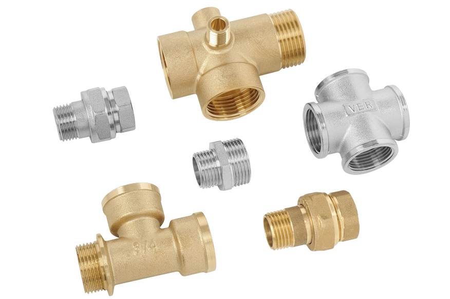 Латунные фитинги - фото раздела