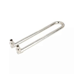 Угольник Vieir радиаторный сдвоенный с хромированной латунной трубкой 16x15x16 - фото товара