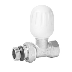 Вентиль регулировочный прямой, верхний НР/ВР - фото товара