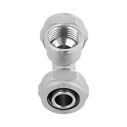 Тройник Vieir обжимной с переходом на внутреннюю резьбу 20x3/4x20 - фото товара