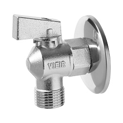 Кран угловой матовый HР с отражателем - фото товара