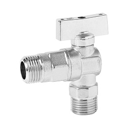 Кран угловой матовый LUX VER-PRO HР/HР - фото товара