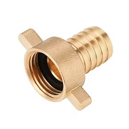 Штуцер с накидной гайкой и уплотнительной прокладкой - фото товара