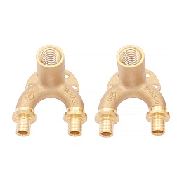 Водорозетка Vieir проходная с настенным креплением, ВР 16*2.2x1/2 - фото товара