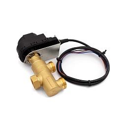 Трехходовой клапан для котла с электроприводом - фото товара