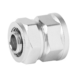 Муфта обжимная с переходом на внутреннюю резьбу - фото товара