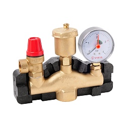 Группа безопасности котла в теплоизоляции - фото товара