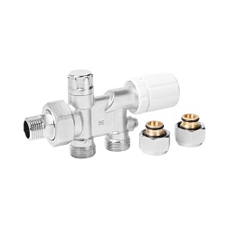 Клапан 4-х ходовой распределительный НР/НР - евроконус - фото товара