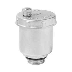 Воздухоотводчик прямой никелированный - фото товара