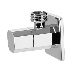 Кран угловой с отражателем HР/HР - фото товара