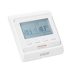 Термостат комнатный с датчиком для теплого пола - фото товара