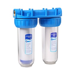 Фильтр колбовый двухступенчатый "АКВАСТИЛЬ" - фото товара