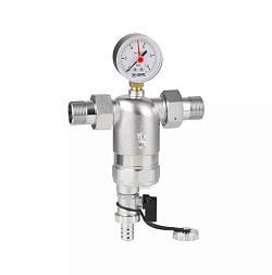 Фильтр промывной с магнитной вставкой ВР/ВР, хромированный - фото товара