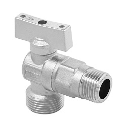 Кран угловой матовый LUX VER-PRO HР/HР 1/2x3/4 - фото товара