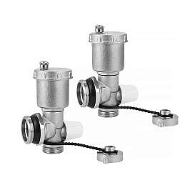 Концевой элемент для коллектора с автоматическим воздухоотводчиком - фото товара