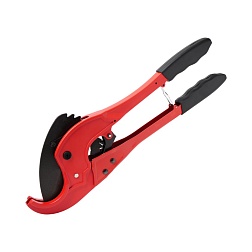 Ножницы красные для пластиковых труб (большие) - фото товара