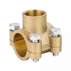 Врезка трубная (обойма-тройник), водоотвод - фото товара