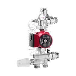 Насосно-смесительный узел для теплого пола (без насоса) - фото товара