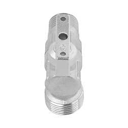 Кран угловой матовый LUX VER-PRO HР/HР 1/2x3/4 - фото товара