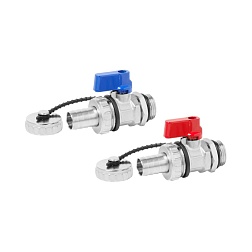 Кран дренажный со съемным металлическим штуцером - фото товара