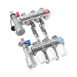 Коллекторная группа с настроечными вентилями
БЕЗ КРАНОВ - фото товара