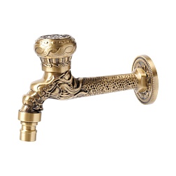 Кран водоразборный
HР декор/латунь длинный - фото товара